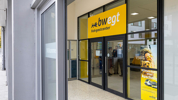 bwegt-Fahrgastcenter in Ravensburg