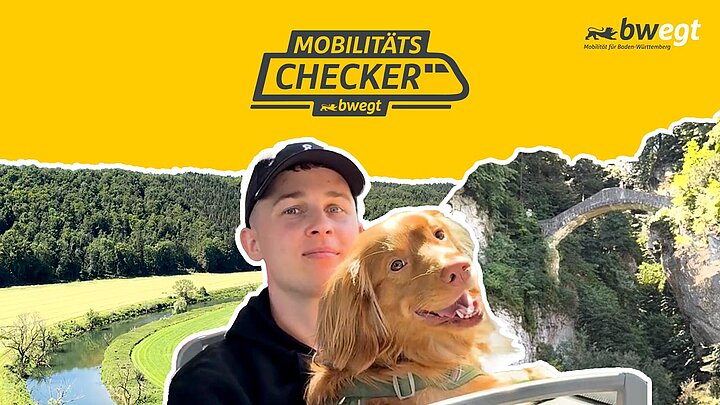 Moritz mit Hund