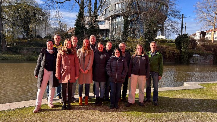 Gruppenbild des Gewinnerteams der bwegt-Pendelwochen