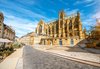 Kathedrale von Saint-Étienne mit blauem Himmel