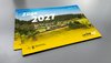 Mockup-Bild des bwegt-Wandkalenders 2027