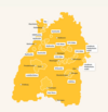 Karte von Baden-Württemberg mit markierten Bediengebieten verschiedener On-Demand-Angebote wie bwshuttle und weiteren regionalen Shuttle-Services.